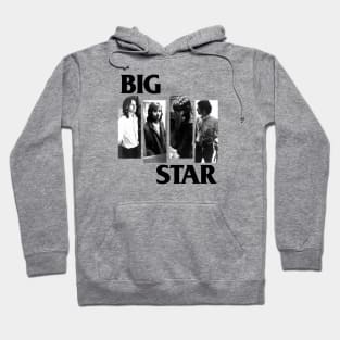 Big Black Star Flag Hoodie